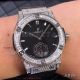 Perfect Replica XL Factory Hublot Classic Fusion Black Satin Tourbillon Dial Diamond Case 43mm Watch (3)_th.jpg